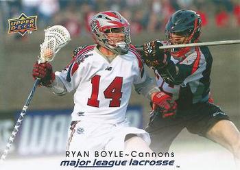2010 Upper Deck Major League Lacrosse #11 Ryan Boyle Front